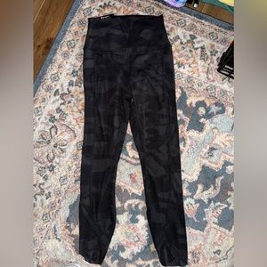 Black camo print leggings new with tag